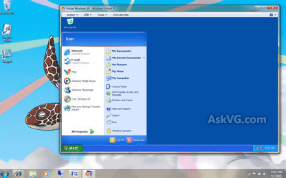 Windows 7 xp mode virtual pc integration device