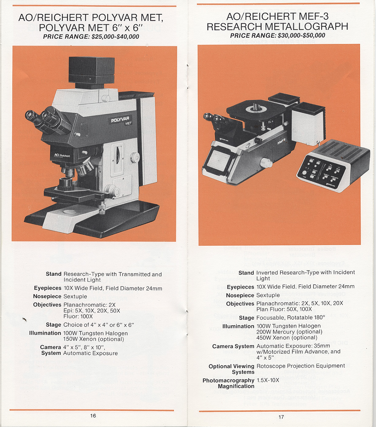 Reichert Microscopes Manuals